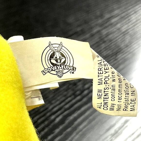 Vintage 1998 Looney Tunes Tweety Plush In Witch Costume By Warner Bros. - Picture 3 of 4